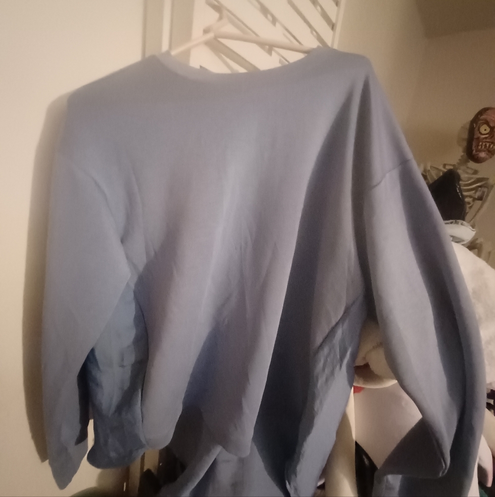 Light Blue Sweatshirt